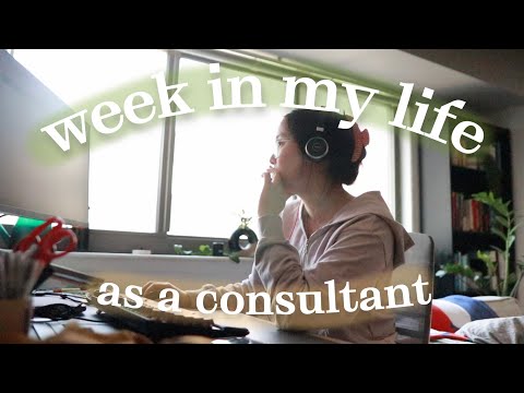 A Week in My Life as a Consultant | Daily To-do Lists and WFH Outfits