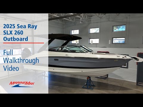 2025 Sea Ray SLX 260 Outboard | Available Now at MarineMax Lake Norman