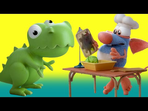 Rattic Cartoon 2021 🙃 The Cook 🍕 Mischievous Dinosaur 🎂  Rattic Kids Cartoon | Cartoon for kids