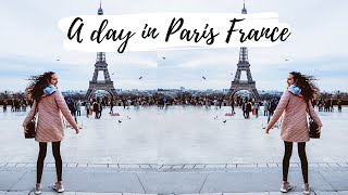 A day in Paris (LAX - CDG) Travel Vlog | Chow Bella Travels