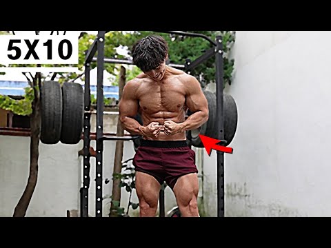 Pumping my upper body in 5 sets at home(WITHOUT IRON)