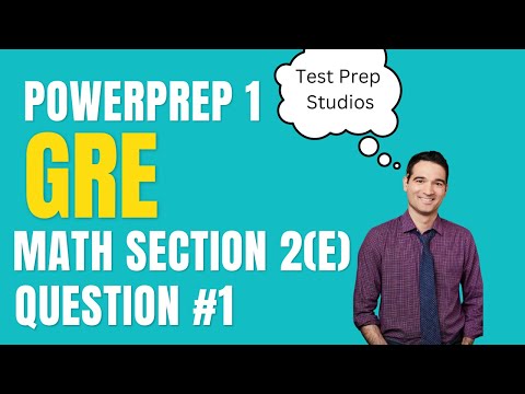 PowerPrep 1 Math Section 2 (Easy) #1