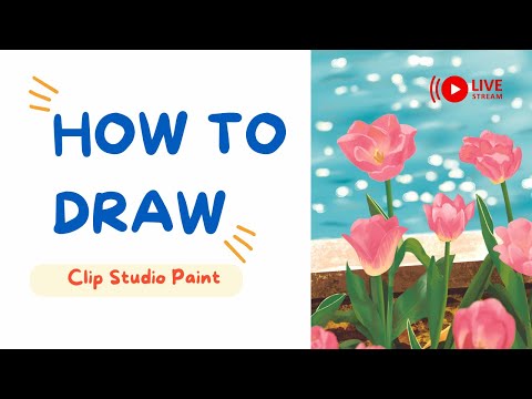 🔴 LIVE - Draw Flower