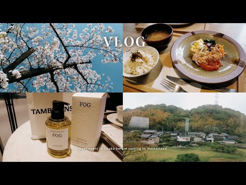 【大阪VLOG】オランダ来る前の挨拶回り / カフェ巡り