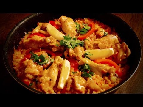 How to make Chicken Paella【パエリアレシピ】フライパンでつくる本格チキンパエリアの作り方