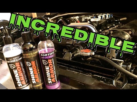 YOU WON'T BELIEVE THE RESULTS! Shine Armor Leather Cleaner resurrects 25 year old Supra seats!