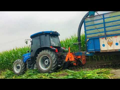 making corn silage with ac cabin