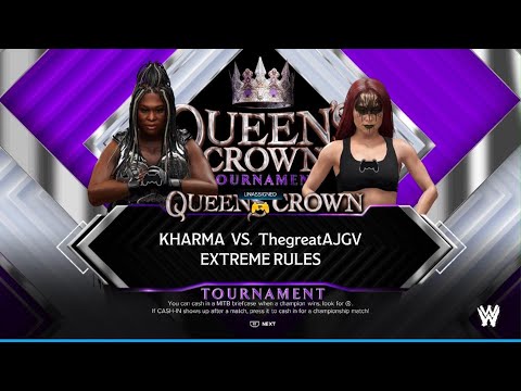 WWE 2K24 AWA Womens Takeover: Kharma vs ThegreatAJGV