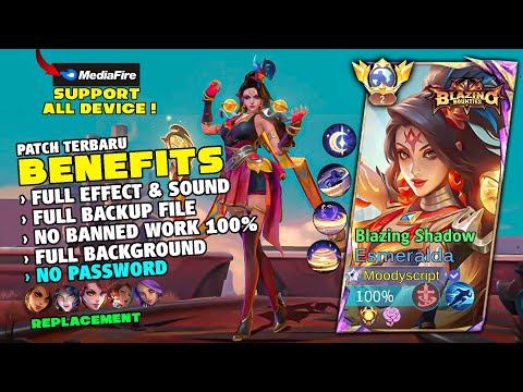 REVAMP! | Esmeralda Blazing West Blazing Shadow Skin Script No Password | Full Effect & Full Sound