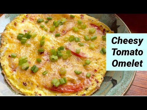 CHESSY TOMATO EGG BREAKFAST | Healthy Breakfast for Weight Loss