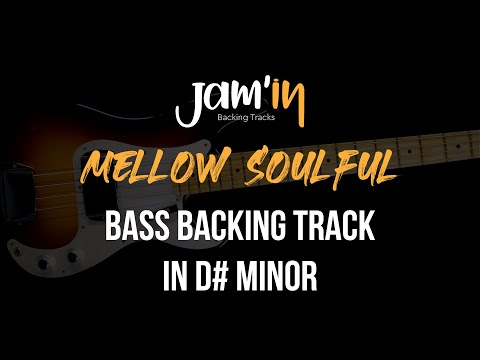 Mellow Soulful Bass Backing Track in D# Minor