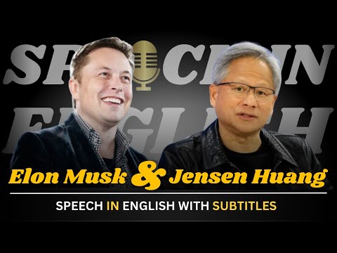 Elon Musk & Jensen Huang : Automotive & AI (English Subtitles) | Speeches In English