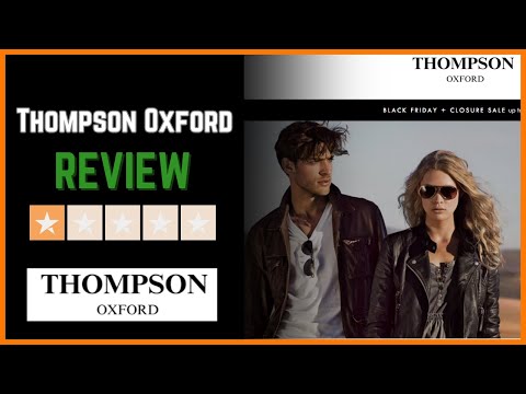 Thompson Oxford Review: Is it Legit or Scam?