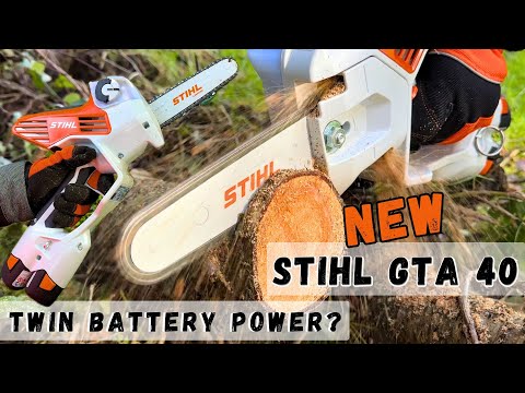 Is the NEW STIHL GTA 40 the Game Changer for Tree Work?