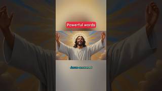 God's message today/ Powerful words from Jesus #godhelps #godsmessageforme #god #motivation #shorts