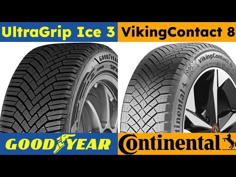 Goodyear UltraGrip Ice 3 vs Continental VikingContact 8