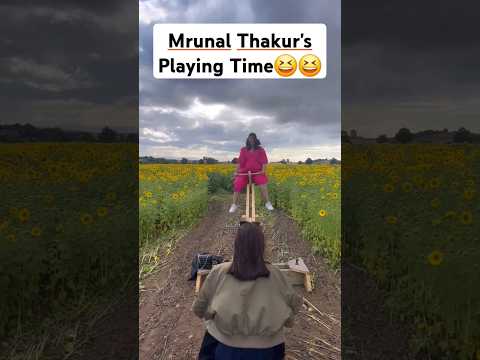 See what #Mrunal do in her free time 😆😍#shorts #ytshortsindia #actress #telugushorts #telugu