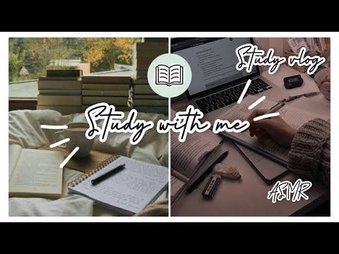 STUDY VLOG✨️|STUDY with ME | ASMR | relaxing video|study vlog for teens | my lifestyle