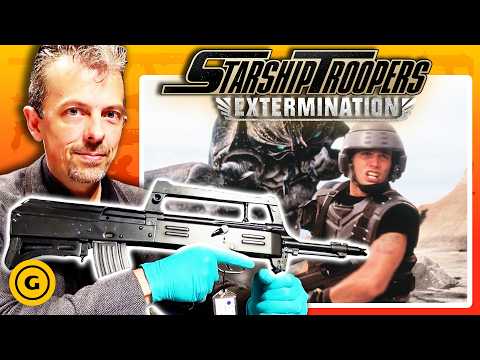 Firearms Expert Reacts To Starship Troopers: Extermination’s Guns