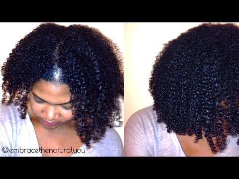 Defined Wash and Go on High Porosity Natural Hair | 3c 4a 4b with Miss Jessie's Coily Custard