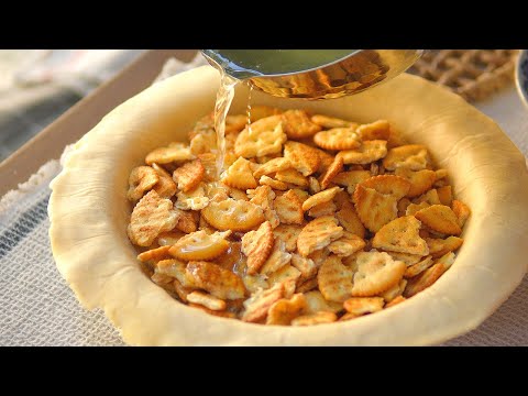 🥧樂之蘋果派 | 美國大蕭條蘋果派...但沒有蘋果？！！Mock Apple Pie Recipe｜元气八眉菌