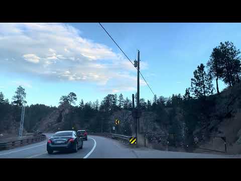 ASMR Evening Drive Through The Colorado Mountains