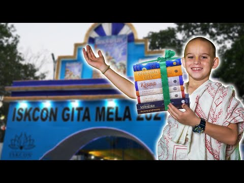 How many books did we give out? Book distribution in Mayapur Gita Mela