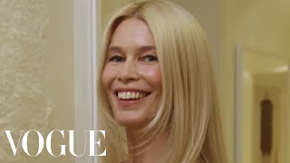 Claudia Schiffer's Valentino Wedding Dress Story