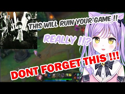 #1 MISTAKE LOL beginners make !! K4sen teaches League of Legends to Shinomiya [VSPO ENG SUB]