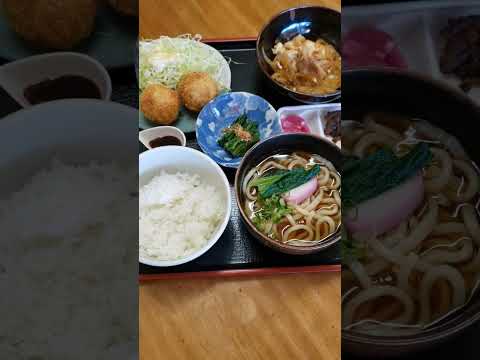 吉見観音(安楽寺)参道にある『どびんや』さんでコロッケ&ミニうどん定食を食べてみました＼(^o^)／