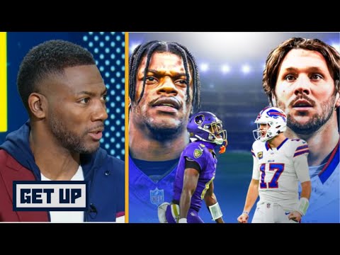 GET UP | Who is having better season: Josh Allen or Lamar Jackson? - Ryan Clark breaks MVP race