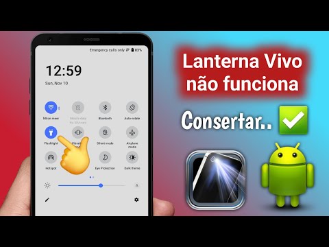 Como consertar a câmera com lanterna em uso? | Problema de câmera com lanterna em uso