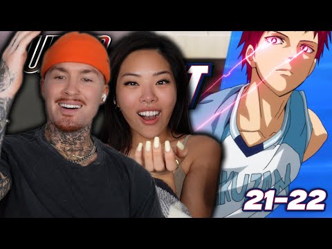 AKASHI IN THE ZONE!!! | Kuroko No Basket Season 3 Episode 21-22 Reaction