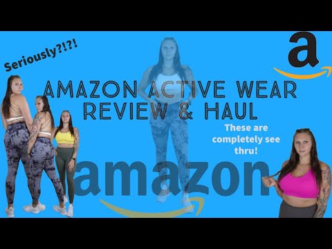 AMAZON ACTIVEWEAR?!?!?! THE GOOD, BAD AND THE UGLY!! Full in depth Review! Size medium/large