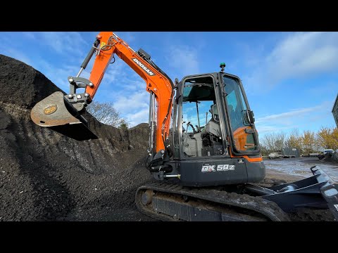 New Doosan Dx50 review 5ton digger #digger #doosan