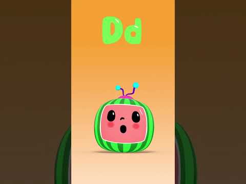 Learn the Alphabet with Melonhead! D is for Dog 🐶! Learn ABC! #cocomelon #shorts