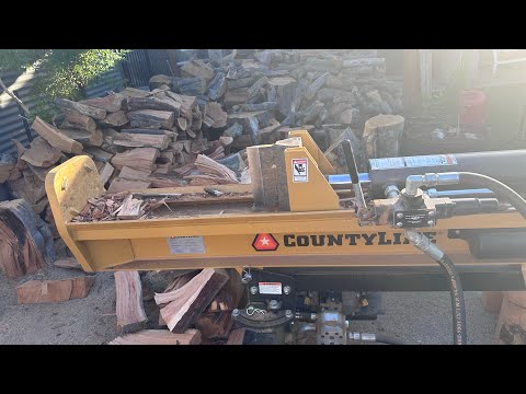 ￼Country Line Log Splitter 25-Ton | Reliable & Affordable Power for All Your Wood Splitting Needs