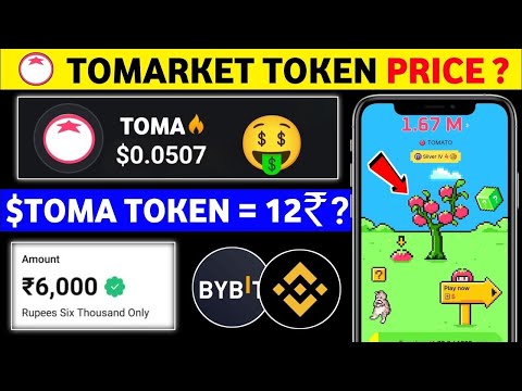 Tomarket price prediction | tomarket airdrop listing date | tomarket new update | tomarket price