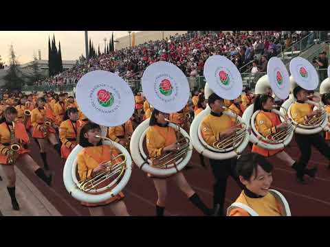 Rose Parade 2018 京都橘高校 Kyoto Tachibana High School Green Band  B Ver.