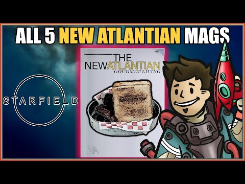 ALL 5 THE NEW ATLANTIAN CATALOGUES (Book/Magazine) Locations | STARFIELD