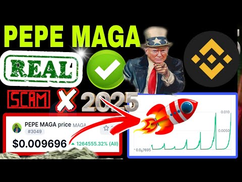 PEPE MAGA 16000000% PUMP 🚀 HUGE POTENTIAL 💥 PEPE MAGA REAL OR SCAM ALERT 😱 PEPE MAGA UPDATE 2025 BUL