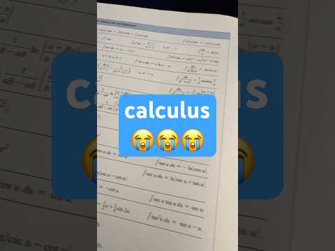 #calculus formulas #Shorts #math #school