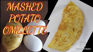 HOW TO MAKE MASHED POTATO OMELETTE?/ JJ Barredo