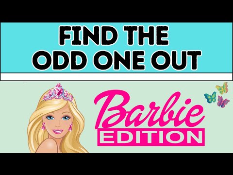 Find The Odd One Out | 👗👠 Barbie Edition | Barbie Movie 2023