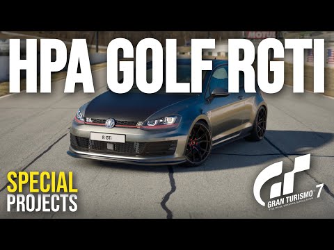 GT7 | HPA Motorsports Golf RGTi Tune Setup | Special Projects | Golf 7 R GTi