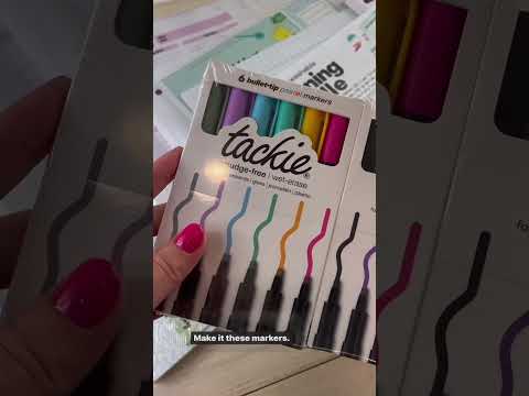 MC Squares #prhaul 🛍️ New #dryerase #planner goodies & #markers #reusableproducts