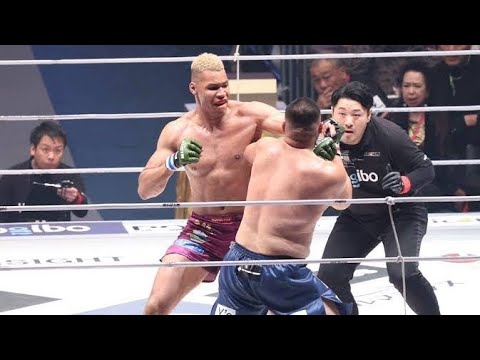 【RIZIN】身長205cmのBD戦士が衝撃の1R・TKO勝利 元力士を沈め「これがエドポロ・キング」