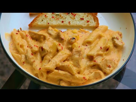 How to make White Sauce Pasta Recipe at home without using maida flour