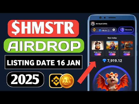 Hamster Kombat Season 2 Big Update | Hamster Airdrop Listing Date | $HMSTR Diamond Withdrawal 2025