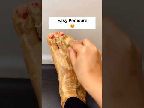 Easy Pedicure Tips | Get Fair Feet In 5minutes,Remove Suntan #shorts #pedicure #skincare #ytshorts